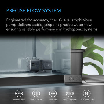 AC Infinity UIS Amphibious Pump -10 Speed