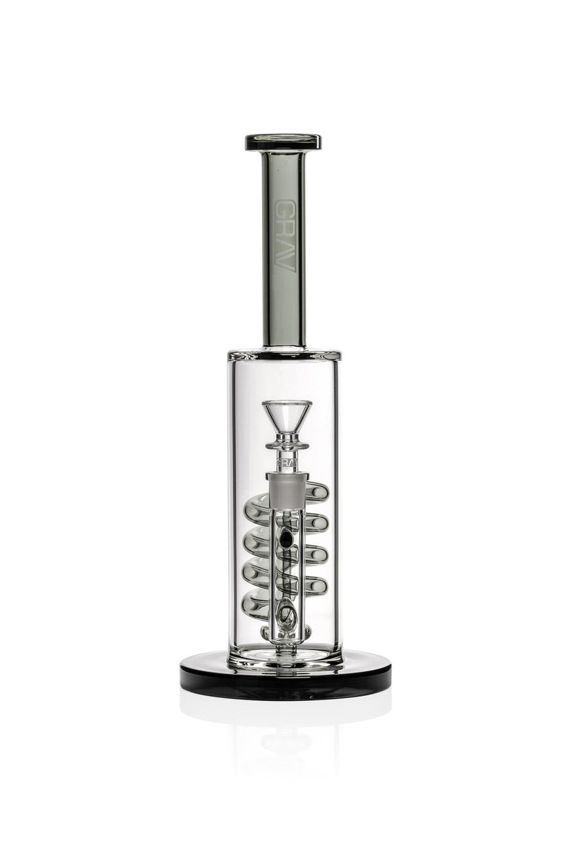 GRAV Coil Showerhead Bong - Clear