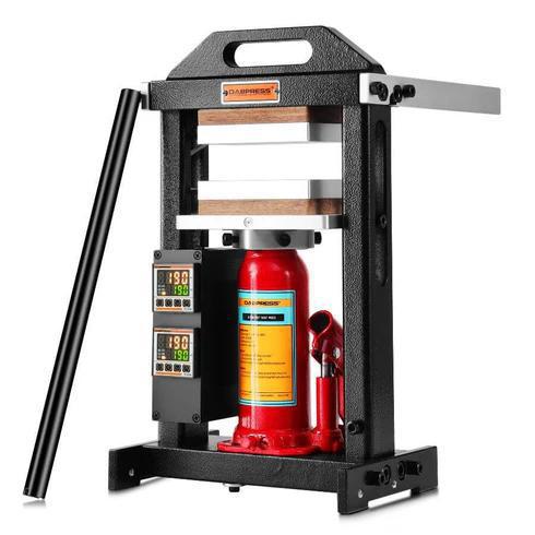 DABPRESS 6 TON PERSONAL ROSIN PRESS - 3X5" HEATED PLATENS & REPLACEABLE BOTTLE JACK INCLUDED