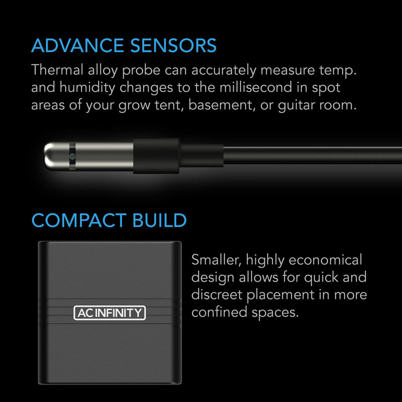 AC Infinity CLOUDCOM - Mini Smart Thermo-Hygrometers - A1