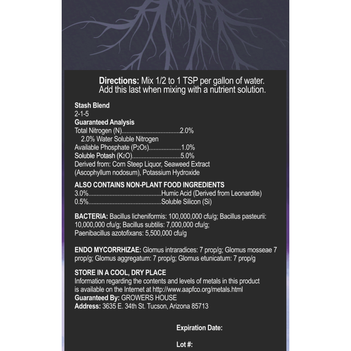 Stash Blend Premium Plant Additive - 8 oz