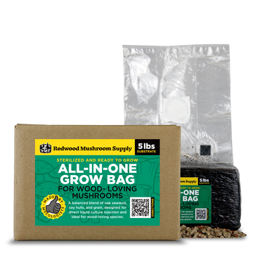 Redwood Mushroom Supply - Wood Lover All-in-One