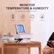 Vivosun Wireless Thermometer and Hygrometer with 3 Remote Sensors - Default Title