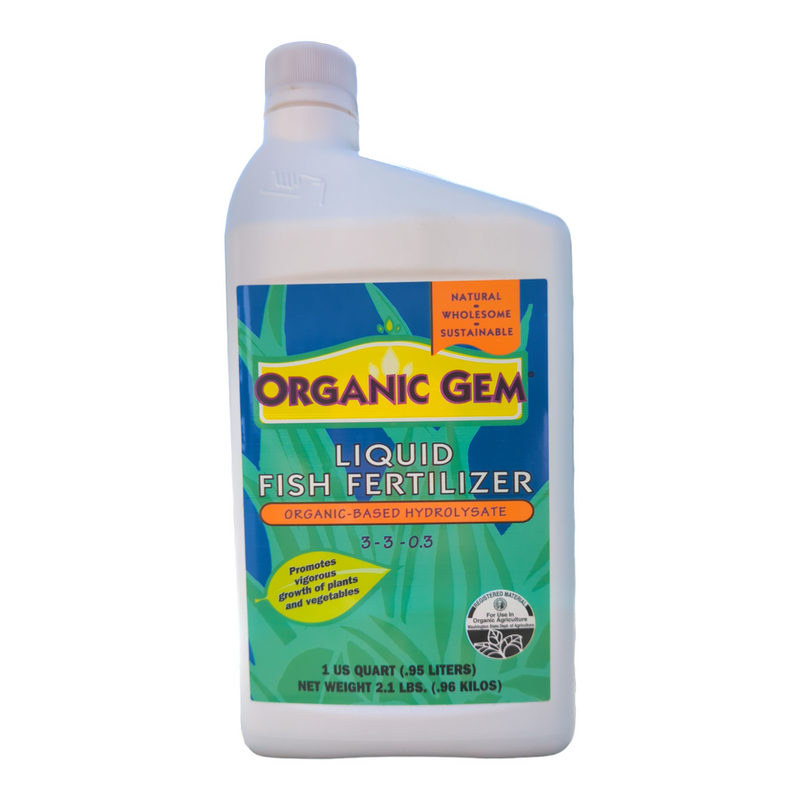 Fish Hydrolysate - Organic Gem - Quart