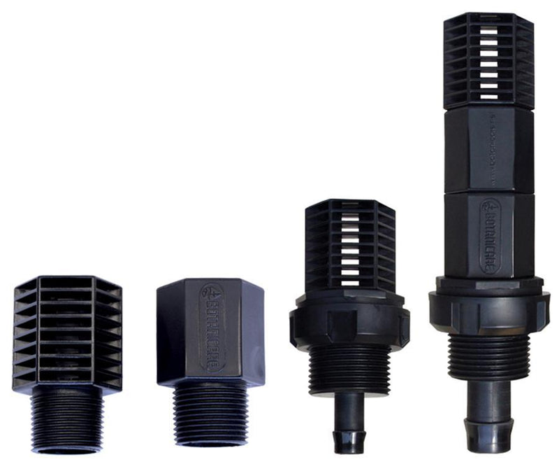 Botanicare Ebb & Flow Fittings - Fitting Kit w/ 2 Extensions