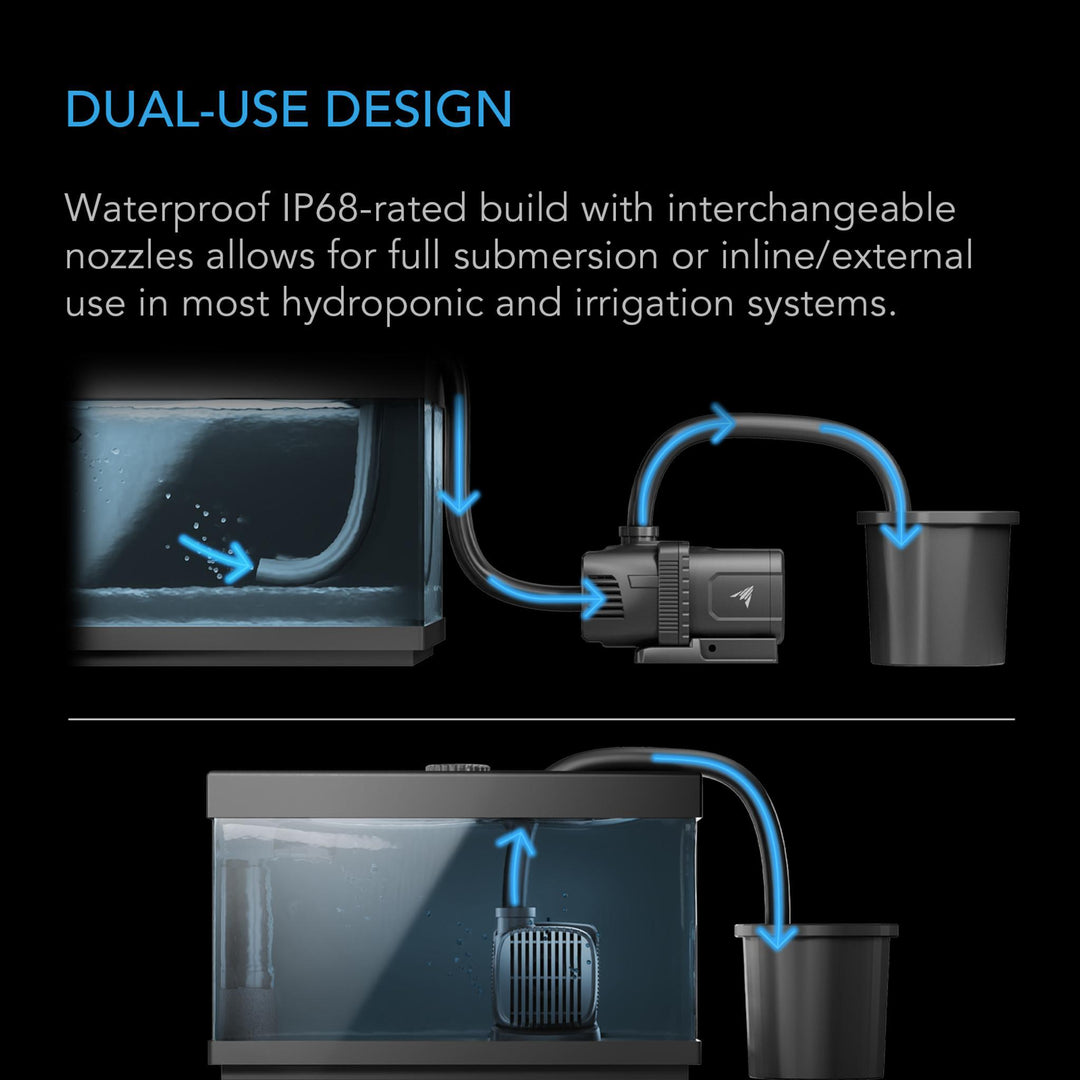 AC Infinity UIS Amphibious Pump -10 Speed