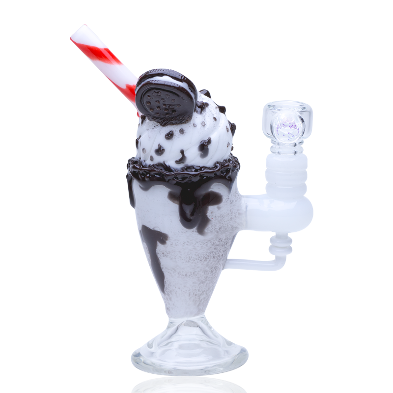 Empire Glassworks Mini Rig - Chocolate Cookie Sundae Float