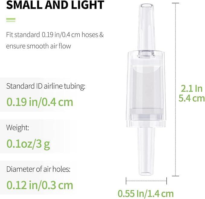One Way Non-Return Check Valve for Air Pump