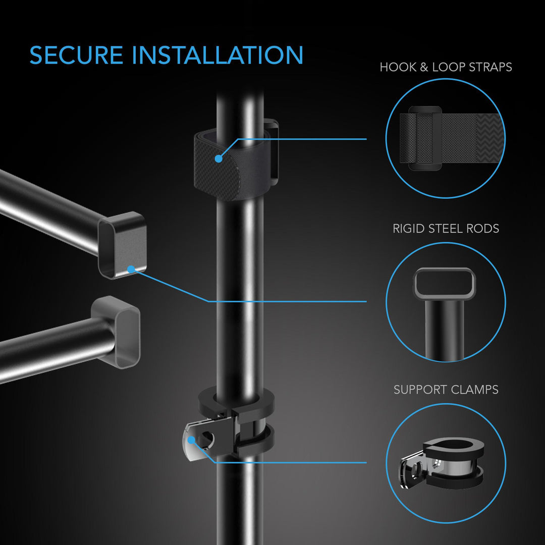 AC Infinity MOUNTING BARS - HIGH AIRFLOW CFM KIT