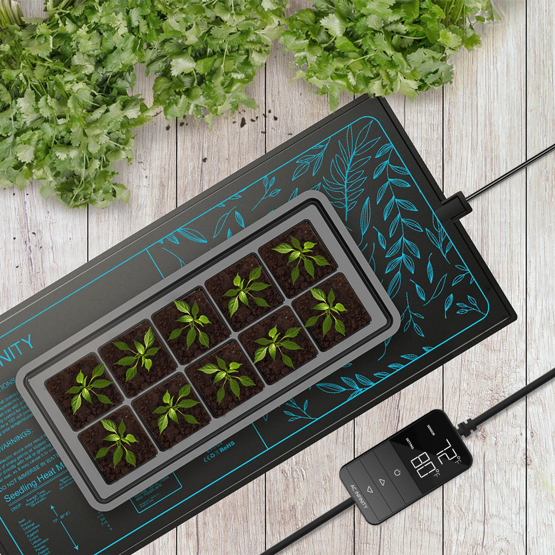 AC Infinity SEEDLING HEAT MATS WITH HEAT CONTROLLER