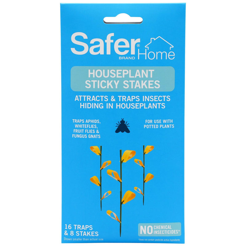 Safer Home Houseplant Sticky Stakes - 8 pk