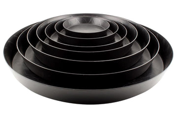 Gro Pro Heavy-Duty Black Saucers