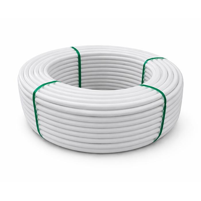 GROW1 UV Bright White Polyethylene Tubing 17mm OD (1.2mm Thick) 500' Roll