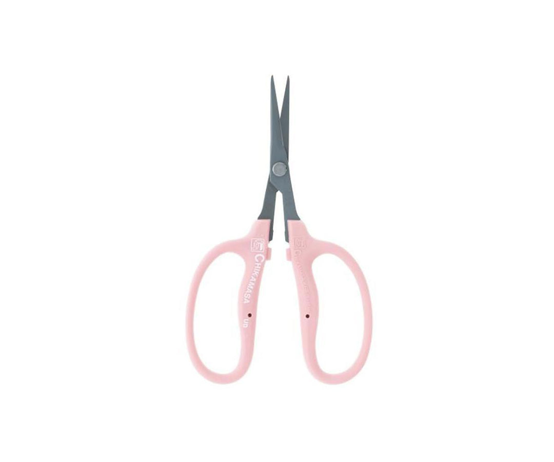 Chikamasa B-500SLFP Scissors - Slanted Blade Fluorine Coated Pink