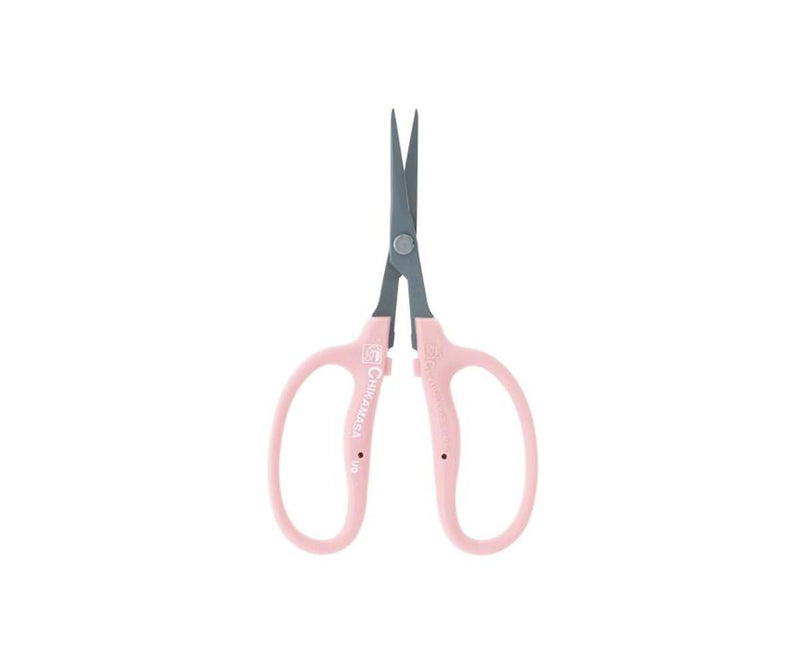 Chikamasa B-500SLFP Scissors - Slanted Blade Fluorine Coated Pink - Default Title