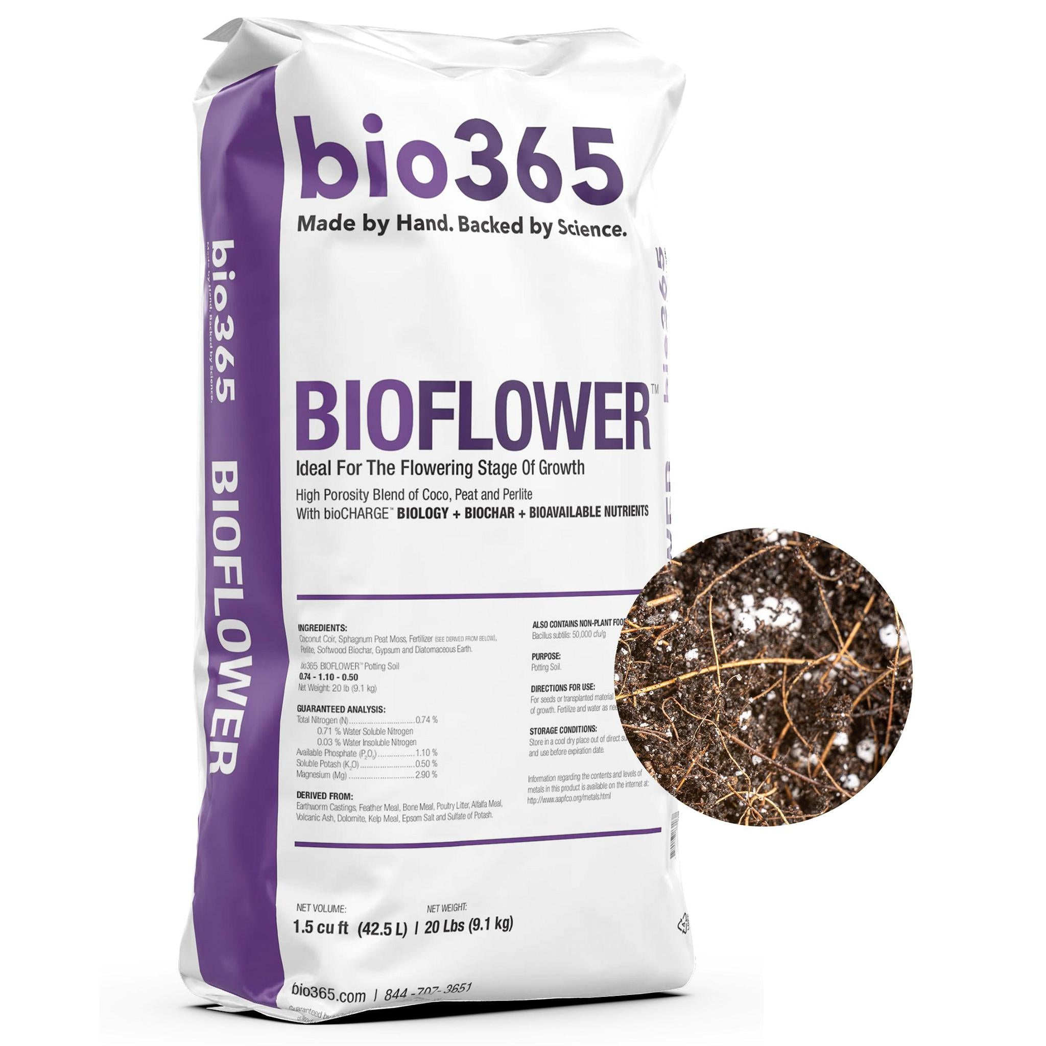 bio365 BIOFLOWER - 1.5cu ft – Greener Gardens