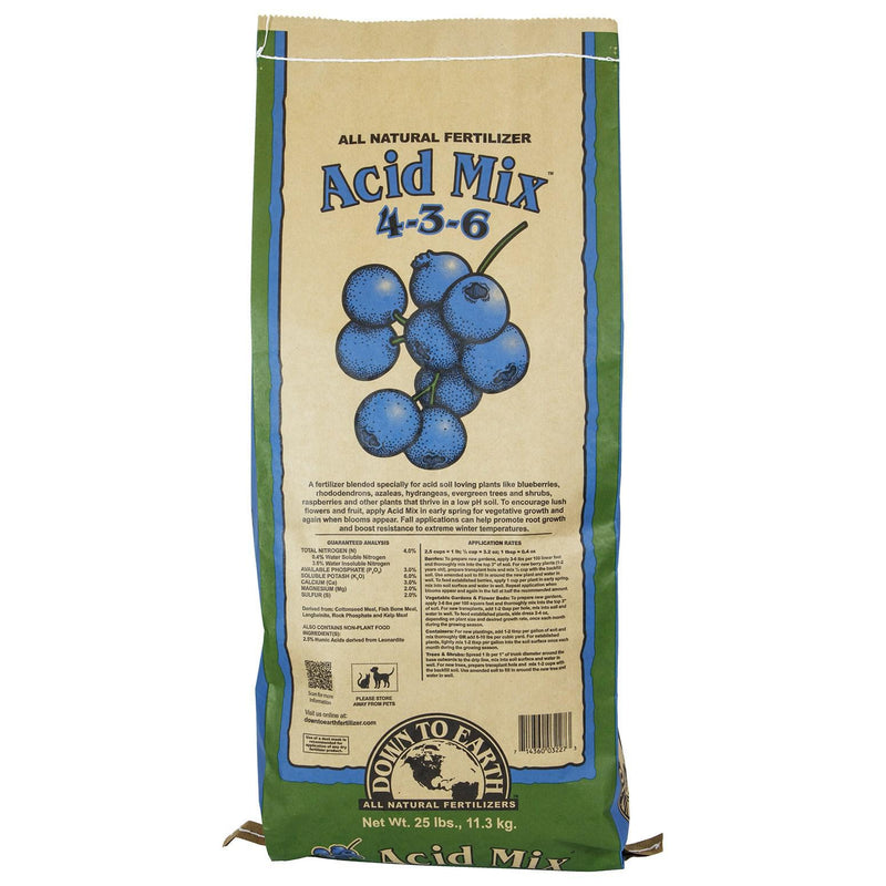 Down to Earth Acid Mix - 25 lb