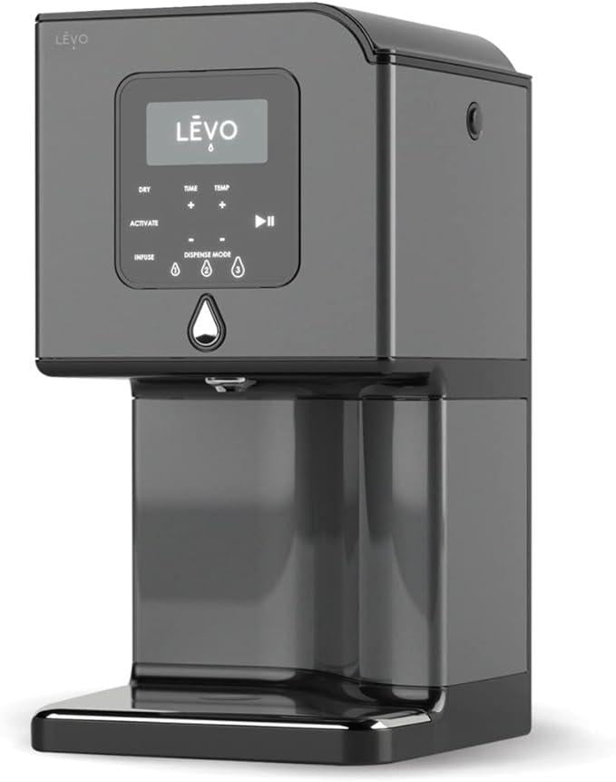 LEVO Lux Black Steel  - Oil Infuser