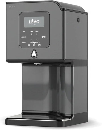 LEVO Lux Black Steel  - Oil Infuser