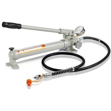 DABPRESS HYDRAULIC HAND PUMP WITH GAUGE - PAIRS IT WITH 10 AND 12-TON ROSIN PRESS MACHINE