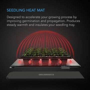 AC Infinity SEEDLING HEAT MATS WITH HEAT CONTROLLER