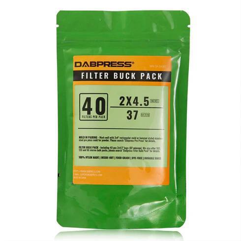 DABPRESS ROSIN FILTER BULK PACK - 37 MICRON