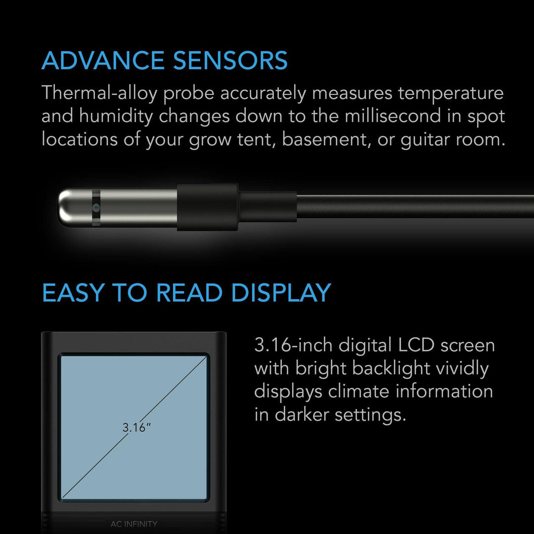 AC Infinity CLOUDCOM - Smart Thermo-Hygrometers