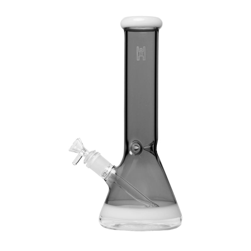 12" Beaker - Smoke/White