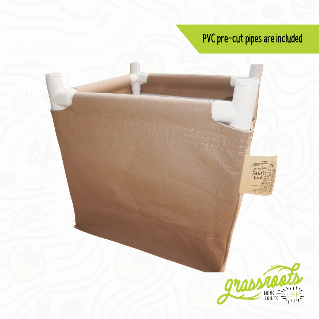 Grassroots Living Soil Fabric Bed - Complete Kit