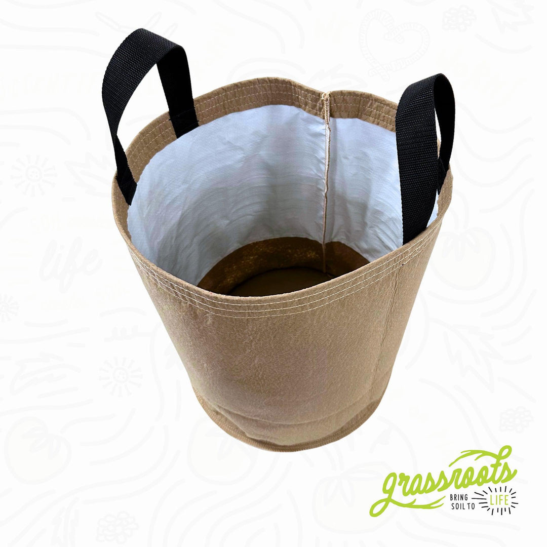 Grassroots Living Soil Fabric Pot