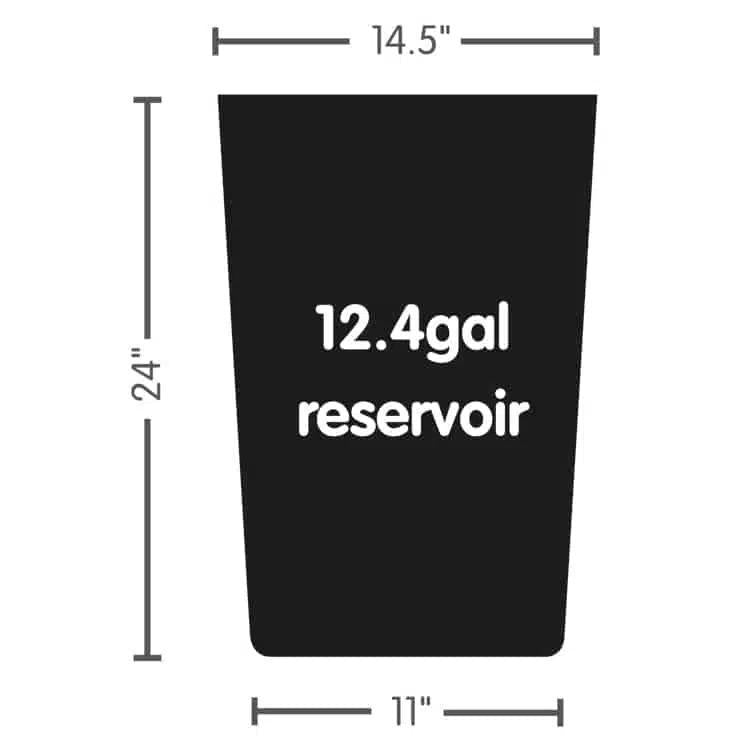 AutoPot 12.4 Gallon Hard Tank Reservoir - 12.4 Gallon Hard Tank Kit