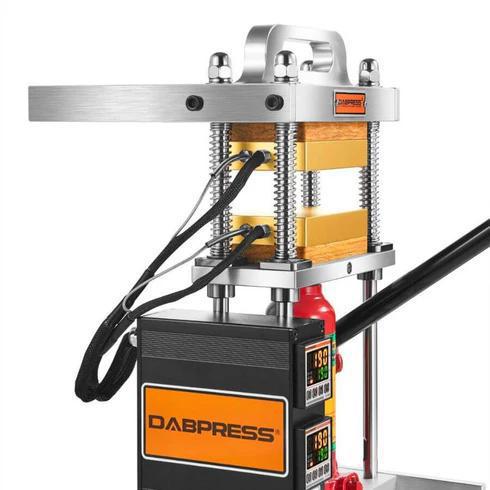 DABPRESS 4 TON STARTER ROSIN PRESS FOR HOME USE - 3X5 HEATED PLATES WITH DUAL DETECTION OF HEATING