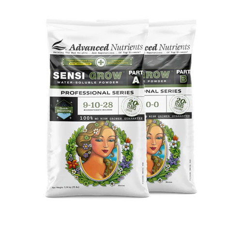 Advanced Nutrients WSP Sensi Grow Pro Series - CASE OF 8 - CASE OF 8 (4 Part A, 4 Part B)