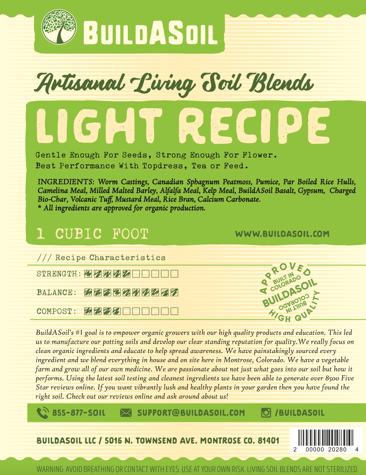 BuildASoil Light Recipe Soil - Thumbnail 4