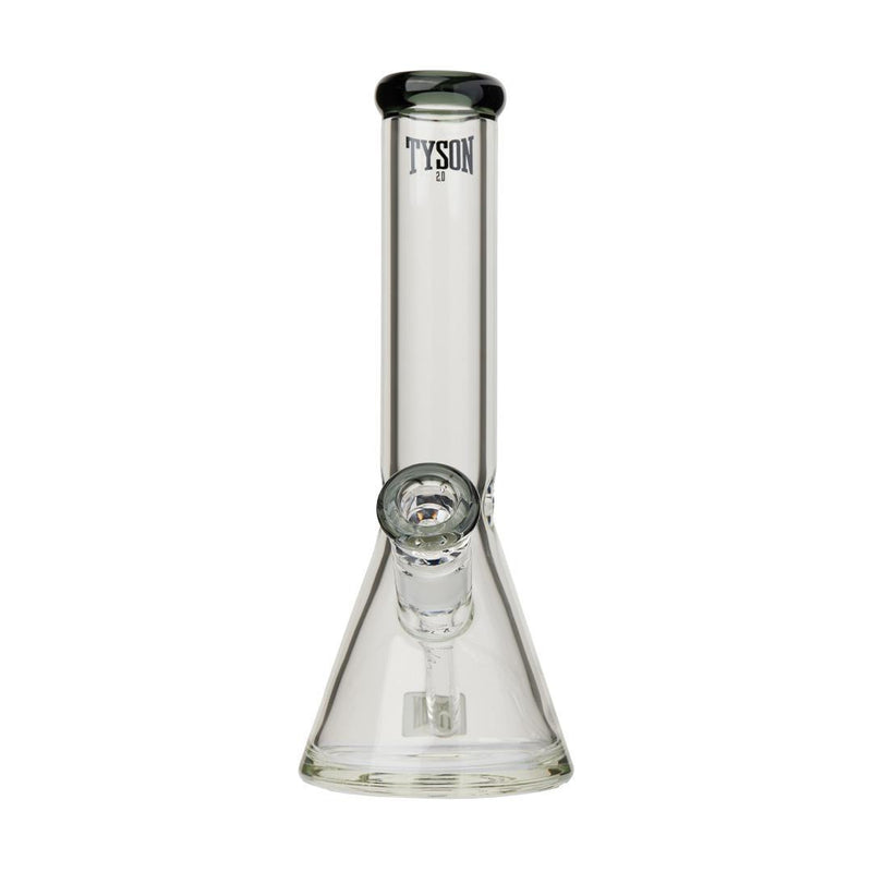 Haymaker Water Pipe - Clear - Charcoal