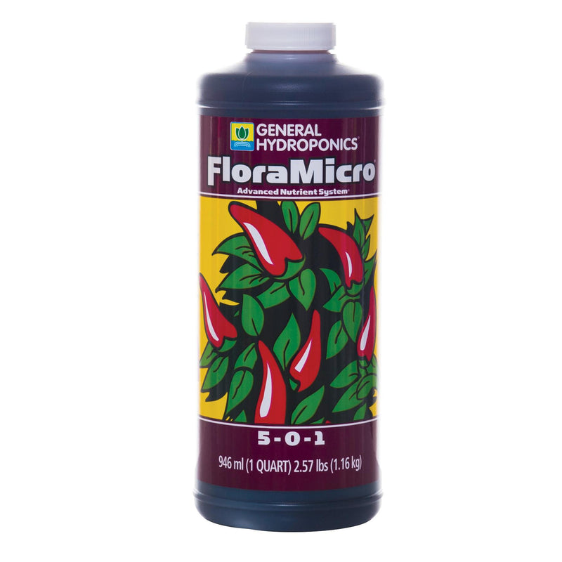 General Hydroponics Flora Micro 5 - 0 - 1 - Quart