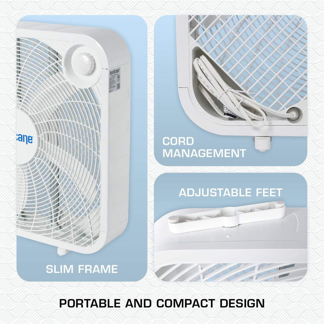Hurricane Classic Floor Box Fan 20"