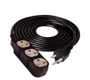 Heavy Duty 3 Outlet Power Strip / Extension Cords