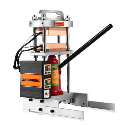 DABPRESS 4 TON STARTER ROSIN PRESS FOR HOME USE - 3X5 HEATED PLATES WITH DUAL DETECTION OF HEATING - Default Title