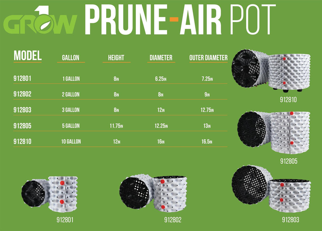 GROW1 Prune-Air Pots 10 Gallon