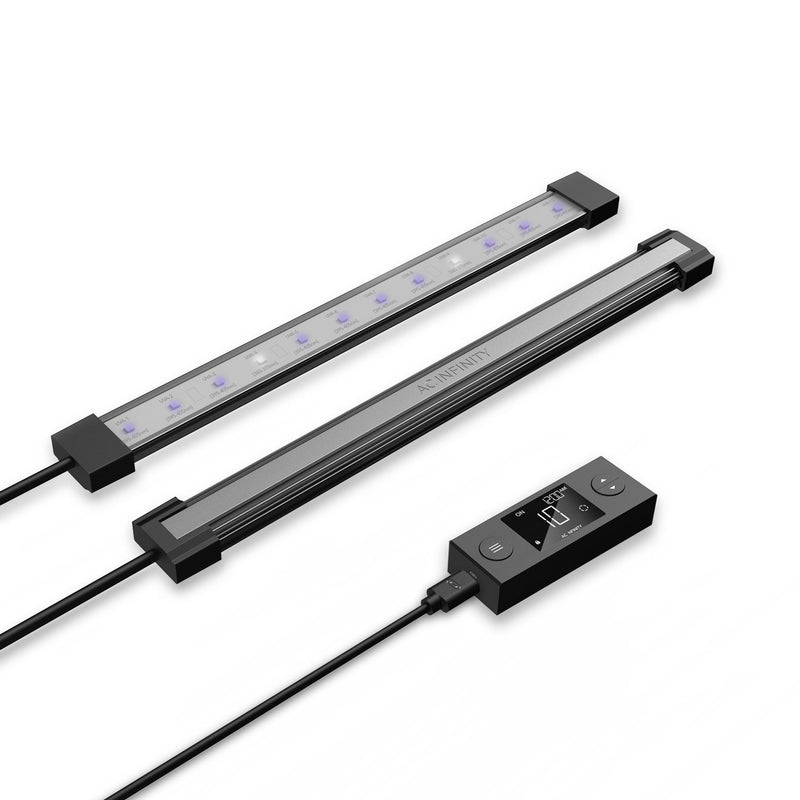 AC Infinity IONBEAM UV LED GROW LIGHT BARS - U2 - 2 BAR KIT