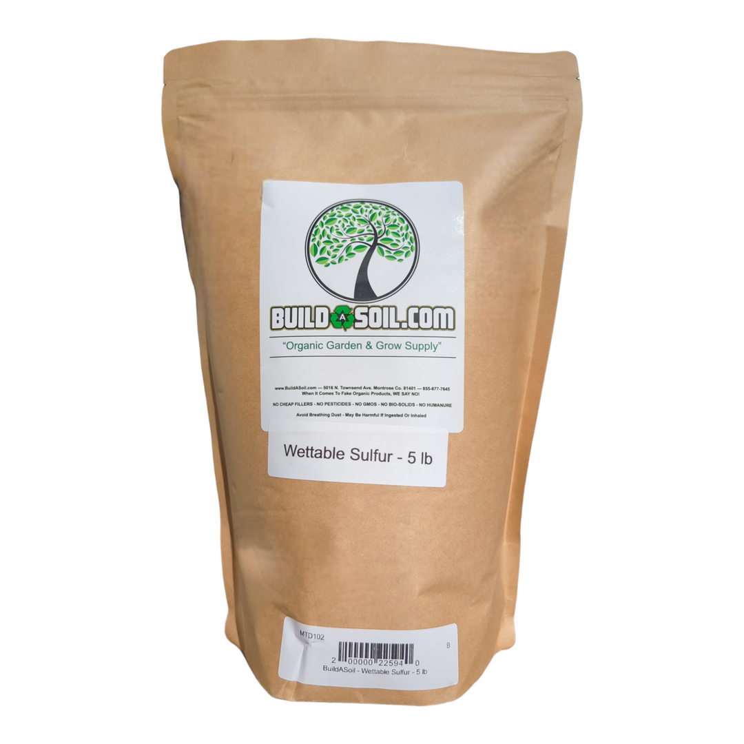 BuildASoil Wettable Sulfur