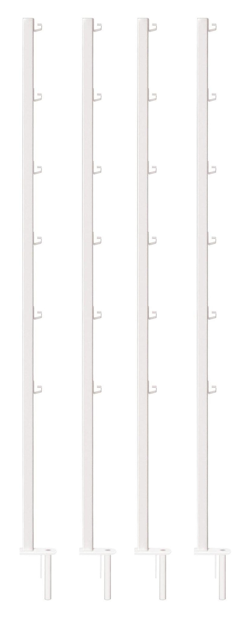 Fast Fit Continuous Bench Trellis Support - 4 - Poles