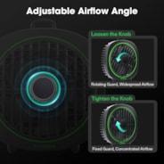 Vivosun - AeroWave D4, 4” Clip Fan with Detachable Hook