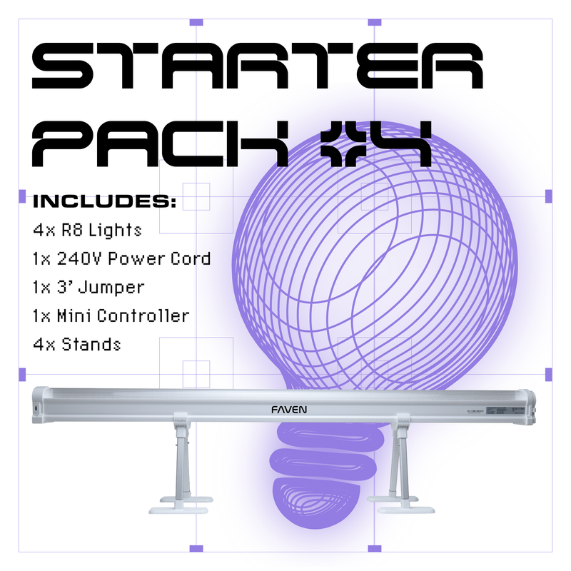 Faven Under Canopy Starter Pack for LED 4x8 240v - Default Title