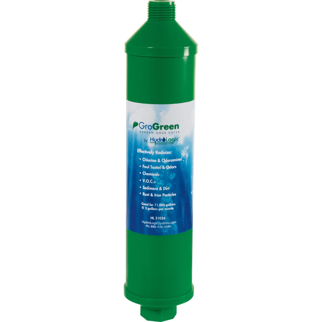 Hydro-Logic GroGreen Garden Hose Filter