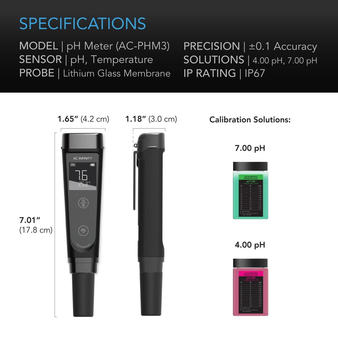 AC Infinity pH Meter Pro Kit