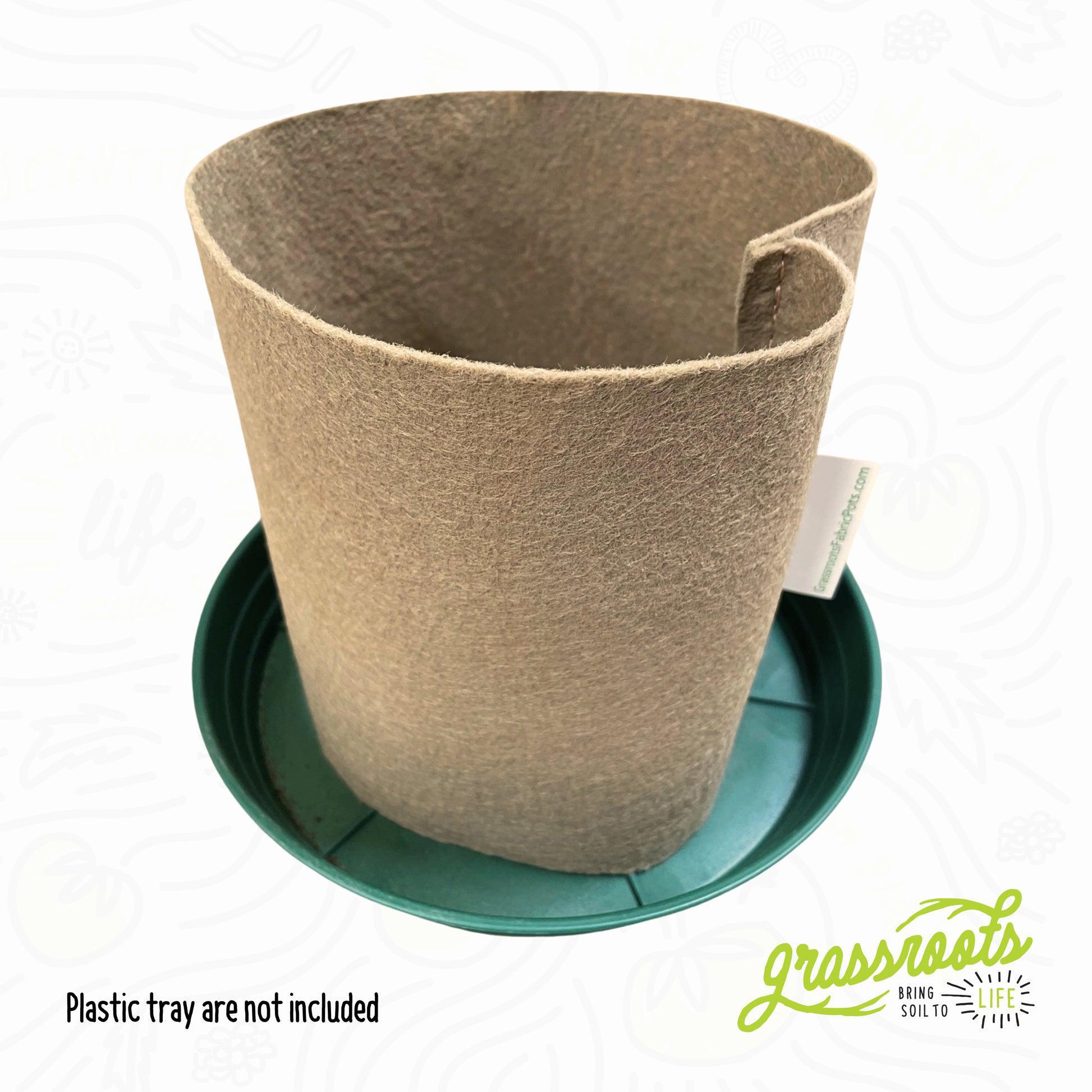 Grassroots Living Soil Fabric Pot – Greener Gardens