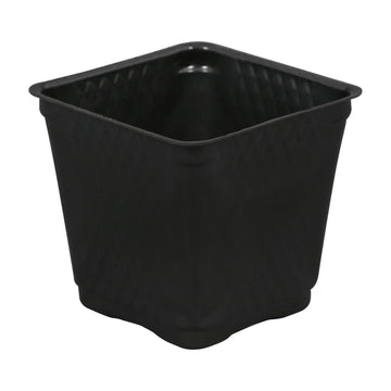 Gro Pro Black Square Pots BLOW MOLDED