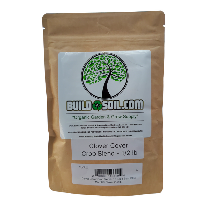 BuildASoil Cover Crop 12 Seed Mix - 1/2 lb